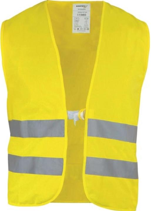 Produktbild Asatex Warnweste Grösse universal gelb EN 20471 Kl. 2 (One Size)