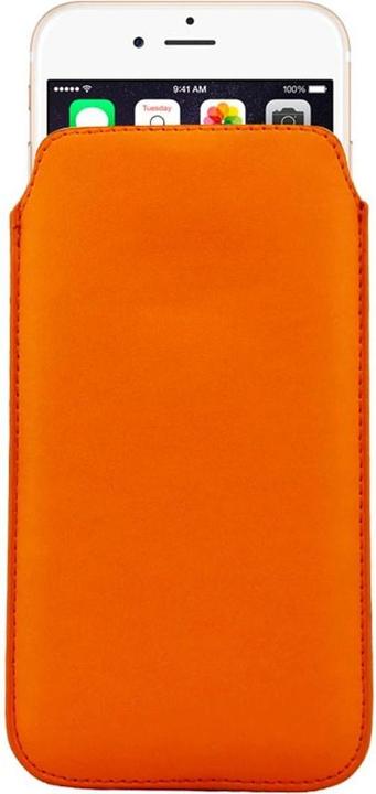 Actual product image König Design Mobile Phone Case Slide Cover Orange (Apple iPhone 6 Plus)