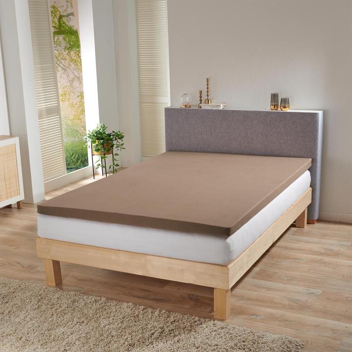 Actual product image BettwarenShop Topper Spannbetttuch (140x200 cm, 160x200 cm, 150x200 cm)