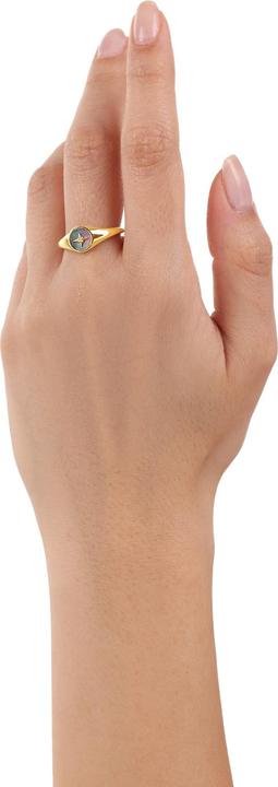 Immagine prodotto S.Oliver Anelli da donna, argento 925, zirconi sintetici. | Stella (52, 925 Argento)