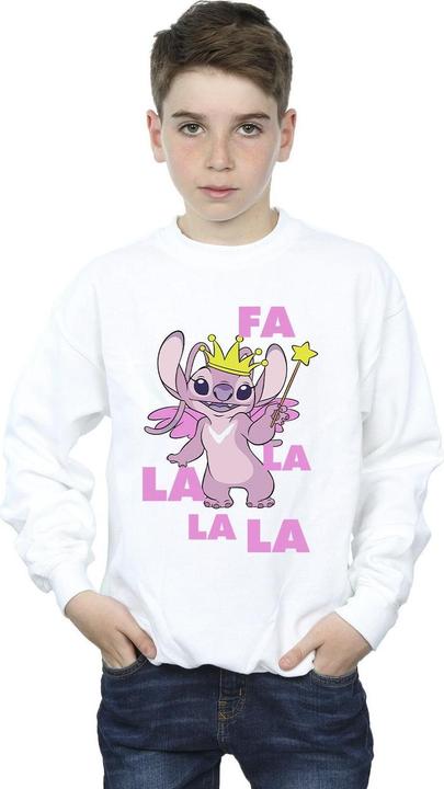 Actual product image Disney Boys Lilo & Stitch Angel Fa La La Sweatshirt (152, 158)