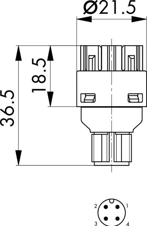 Actual product image Schlegel Contact element 2 NO contacts, momentary 1 pc.
