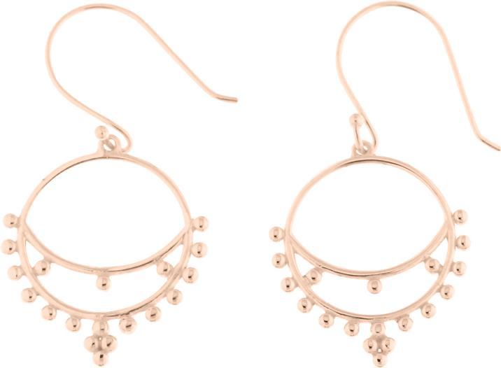 Leyda Ohrhänger Orentalisch (vergoldet 750 / 18 K Gold, Silber 925)