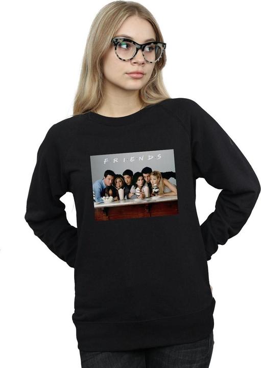 Actual product image Friends Womens/Ladies Group Photo Milkshakes Sweatshirt (L)