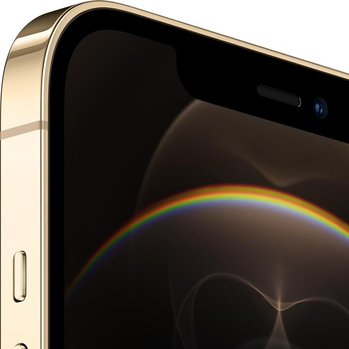 Produktbild Apple iPhone 12 Pro Max (128 GB, Gold, 6.70", SIM + eSIM, 12 Mpx, 5G)