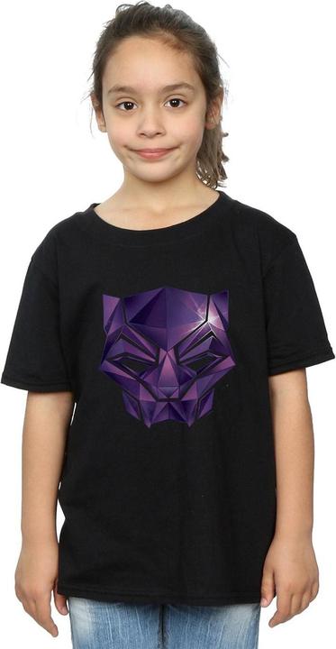 Image du produit - T-shirt AVENGERS INFINITY WAR BLACK PANTHER GEOMETRIC - Fille (140, 146)