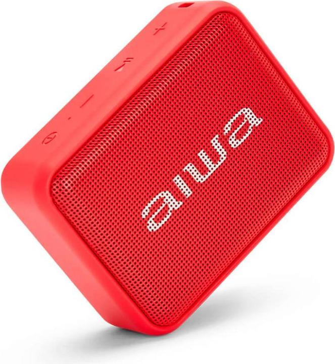 Produktbild Aiwa BS-200RD Tragbarer Lautsprecher Tragbarer Mono-Lautsprecher Rot 6 W (12 h, Akkubetrieb)