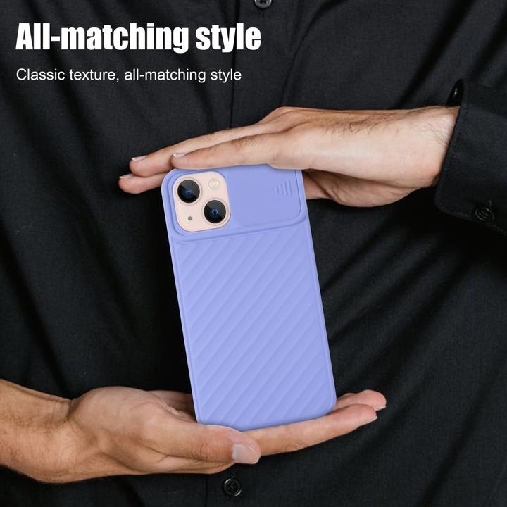 Immagine prodotto Cadorabo Cover in TPU con protezione della fotocamera (Apple iPhone 13)