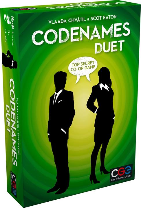 Czech games edition Codenames: Duet - The Two Player Word Deduction Game by CGE (Englisch)