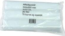 Immagine prodotto MultiLine Spandepose 20 ltr 500x500 mm 17 my LDPE Clear,3 rl x 50 stk/pk