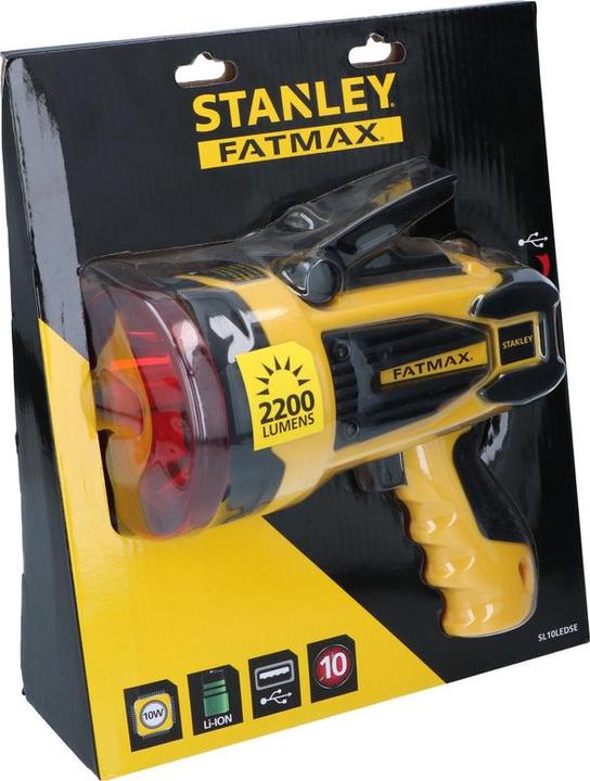 Produktbild Stanley FATMAX SL10LEDS Wiederaufladbare 920 Lumen LED-Taschenlampe (920 lm)
