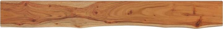 Actual product image VidaXL Wall shelf rectangular tree edge hanging shelf office shelf solid wood acacia (20 x 2.5 x 2.5 cm)