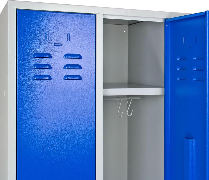 Actual product image ADB Spind Garderobenschrank Regular" 2-türig (60 cm, 177.50 cm)