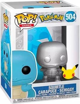 Image du produit Funko Pop Métallique Pokemon 25ème Anniversaire Carapuce (Squirtle) Silver Edition Limitée