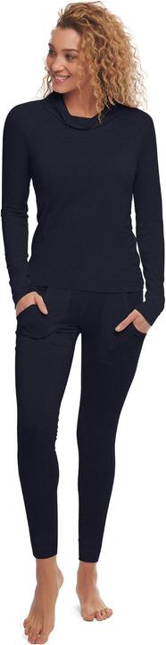 Dagsmejan Pyjama Oberteil "Stay Warm" dunkelblau