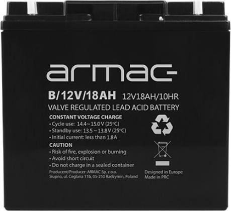 Actual product image Armac Universal gel battery for Ups B/12V/18Ah