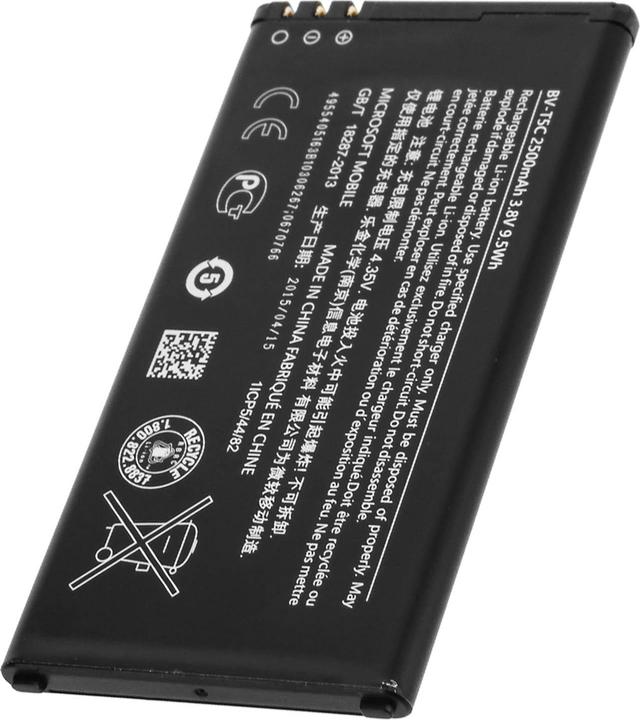 Actual product image Microsoft BVT5C 2500 mAh battery