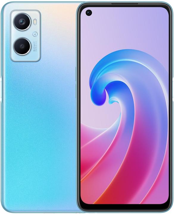 Immagine prodotto OPPO A96 (128 GB, Blu tramonto, 6.59", Doppia SIM + SD, 50 Mpx, 4G)