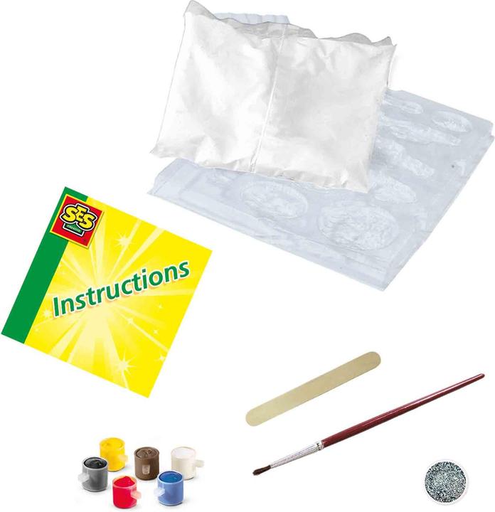 Actual product image Ses Plaster cast and painting - horses