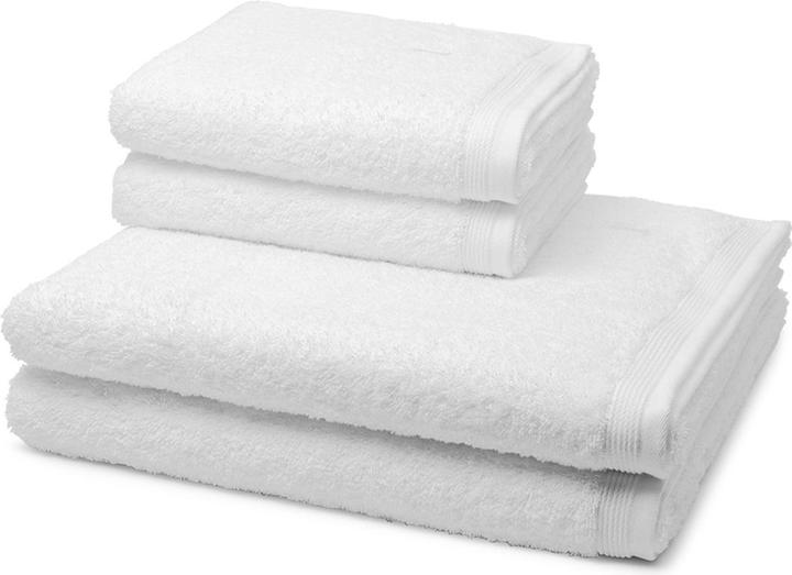 Möve Superwuschel 2 X Handtuch 2 X Duschtuch - im Set (80 x 150 cm, 50 x 100 cm)