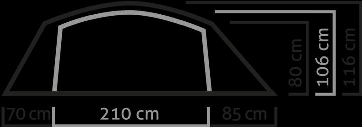Immagine prodotto Salewa Sierra Leone (Tenda a cupola, 3.40 kg, 3 persone)