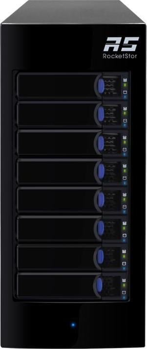 Produktbild HighPoint RocketStor 6418AS - Festplatten-Array - 8 Schächte (SATA-600 / SAS-2) (2.5", 3.5")