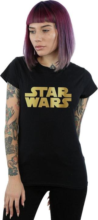 Produktbild Star Wars Gold Logo TShirt (S)