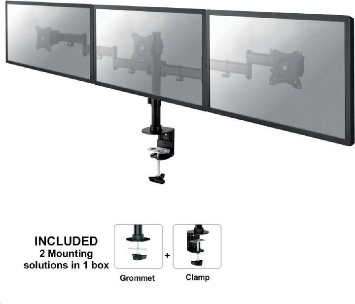 Produktbild Neomounts NM-D135D3BLACK (Tisch, 27")