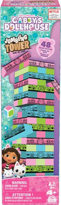 Actual product image Spin Master Gabby's Dollhouse Jumbling Tower (German, French, Italian, English)