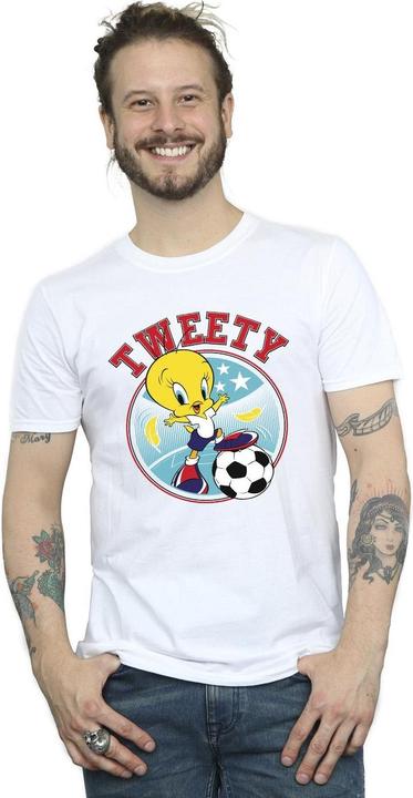 Produktbild Looney Tunes Tweety Football Circle TShirt (XL)