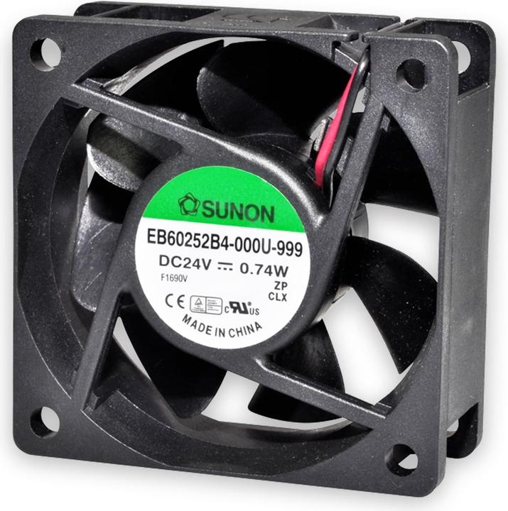 Actual product image Sunon Axial fan EE60251S31000U999, 60x60x25 mm, 12 V- (90000 mm, 1 x)