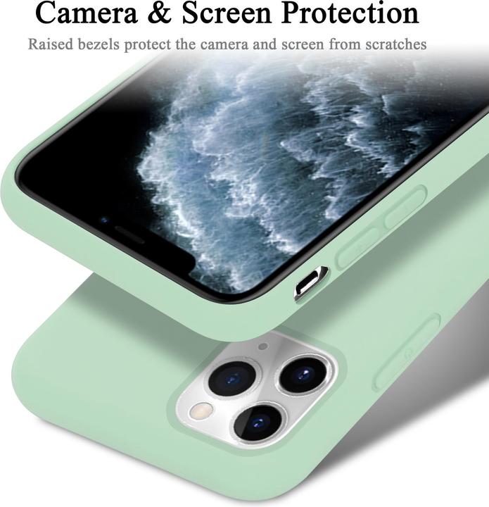 Immagine prodotto Cadorabo Copertura della cassa del silicone liquido TPU (Apple iPhone 11 Pro)