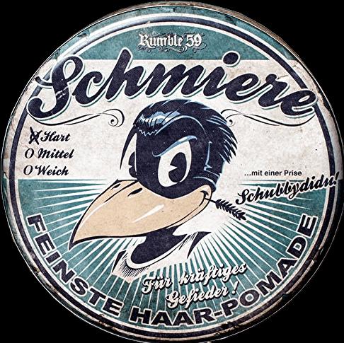 Rumble59 Schmiere Feinste Haar-Pomade Hart (Haarcreme, 140 ml)