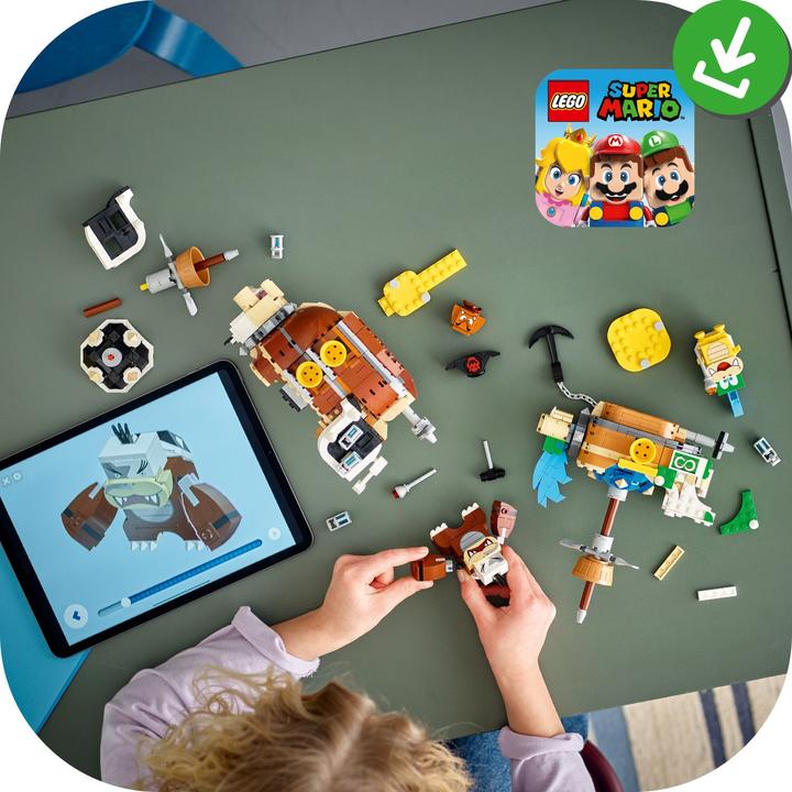 Actual product image LEGO 71427 Super Mario Larry and Morton's Air Galleys - Expansion Set (71427, LEGO Super Mario)