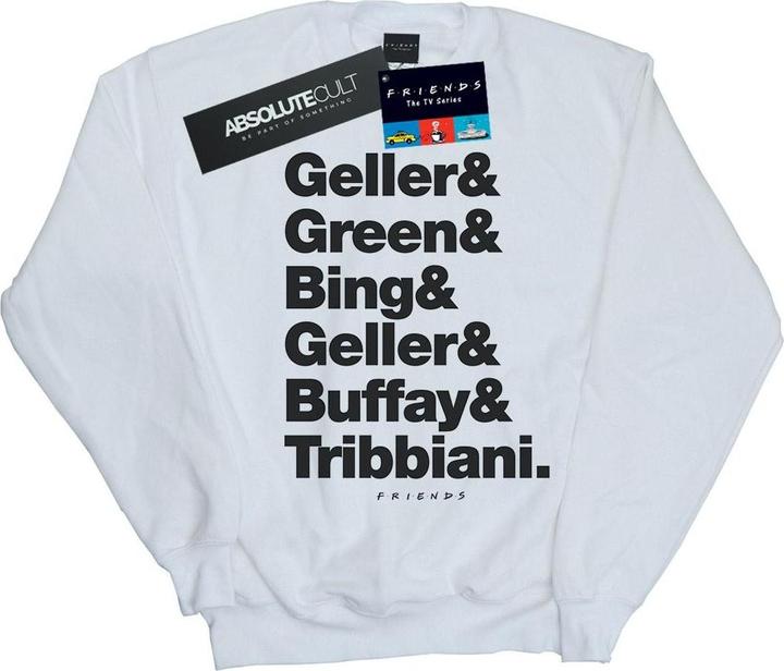 Produktbild Friends Surnames Text Sweatshirt (M)