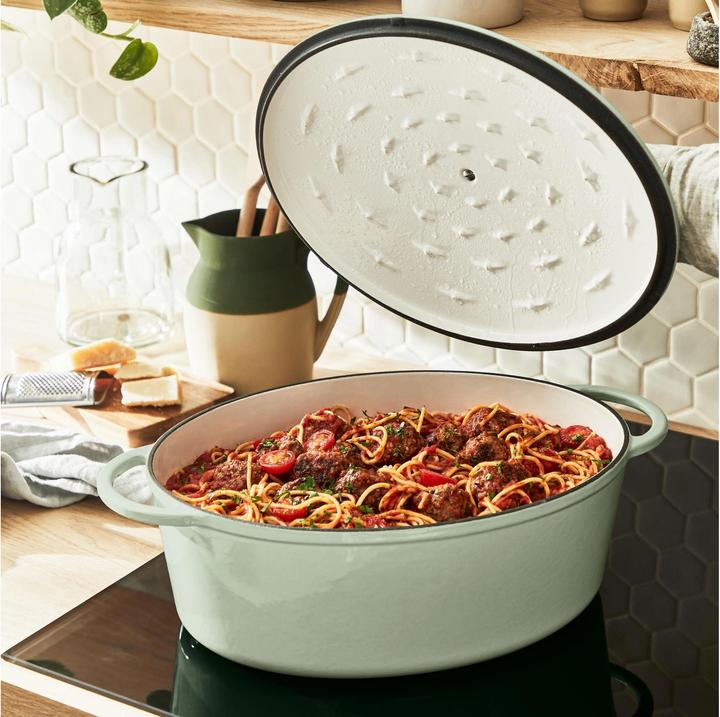 Produktbild Tefal LOV Bräter (34 cm, Bräter + Schmortopf, Kochtopf, Gusseisen)