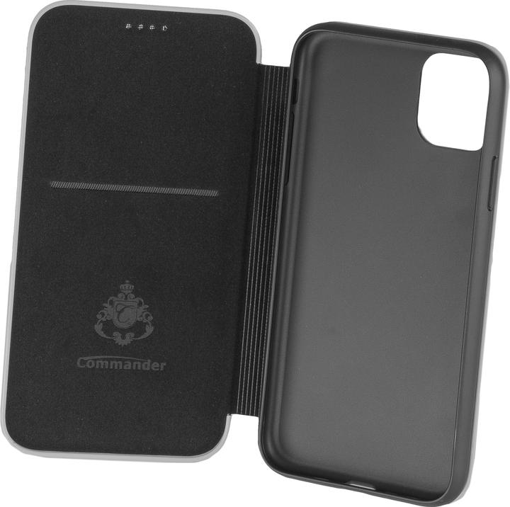 Actual product image Peter Jäckel COMMANDER SmartCase NOBLESSE for Apple iPhone 15 Pro Max Black (Apple iPhone 15 Pro Max)