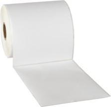 Actual product image Rillprint Roll labels Zebra, 102 x 210 mm, white thermal paper, permanent, for Zebra printers