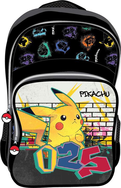 Actual product image Pokémon School backpack Pikachu Colourful