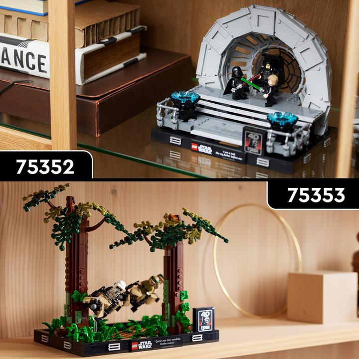 Actual product image LEGO Chase on Endor - Diorama (75353, LEGO Star Wars)