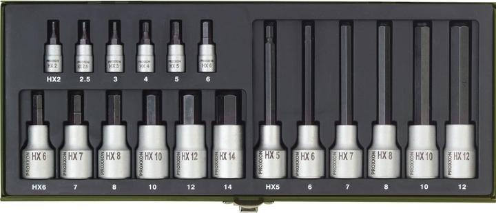 Produktbild Proxxon Steckschlüsselsatz (2.5/8", 10  mm, 7 mm, 12 mm, 6 mm)