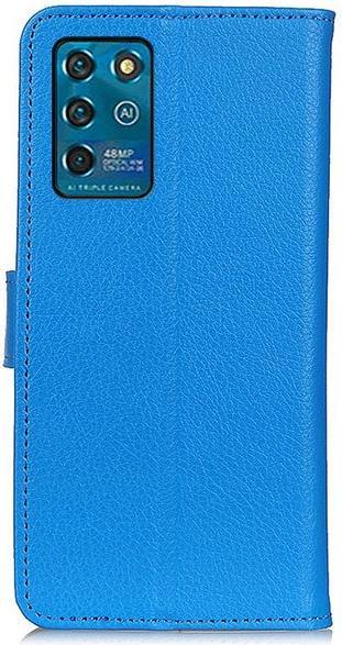 Actual product image MU Classic Litchi Leather Bookcover Series (ZTE Blade V30 Vita)