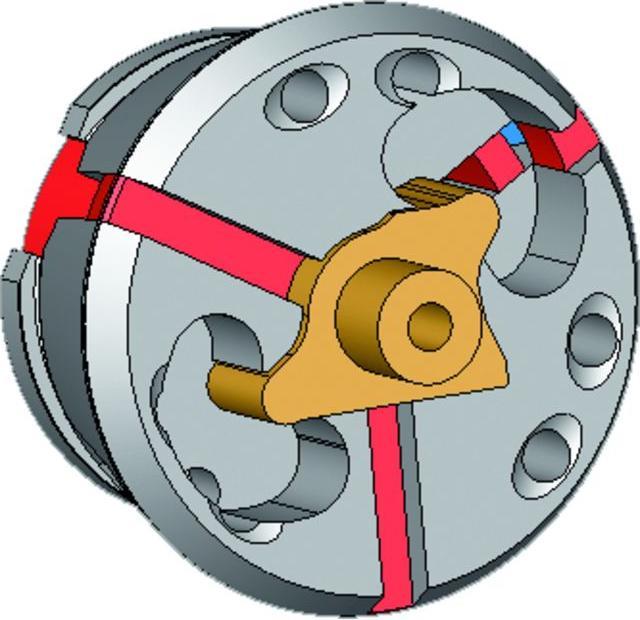 Produktbild Hainbuch Spannkopf mit Quer- und Längsrillen SK 65 (15 mm)