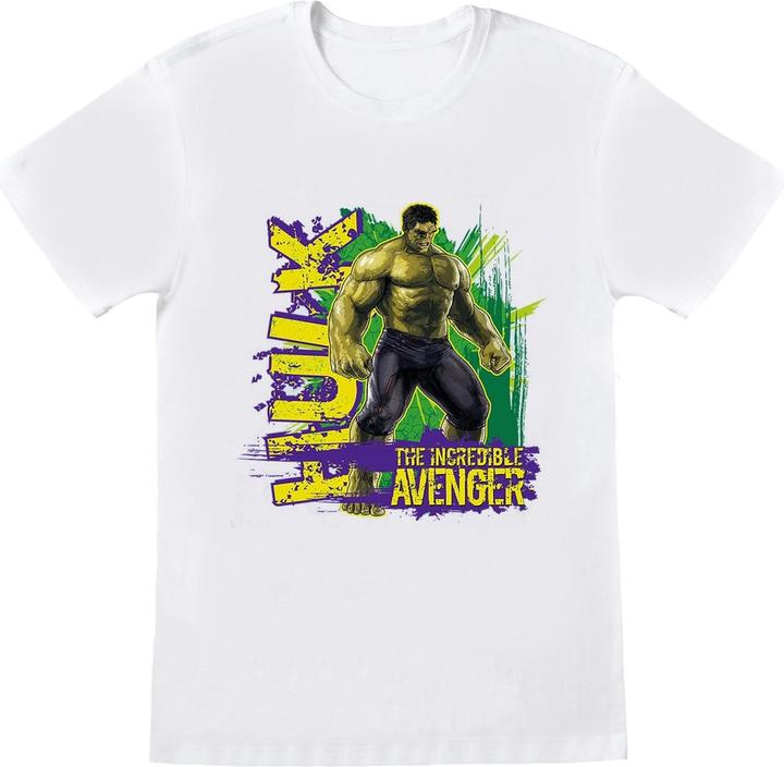 Actual product image Girls Avengers Hulk Incredible Avenger Cotton T-Shirt (152, 158)