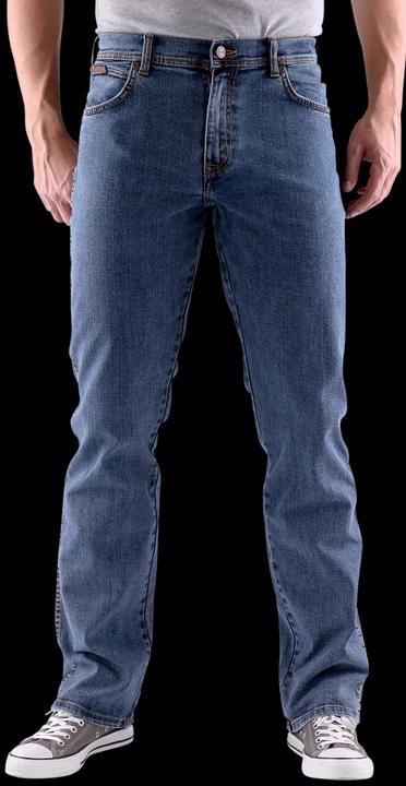 Actual product image Wrangler Texas Stretch Jeans black/dark/stone Trio (W32/L34)