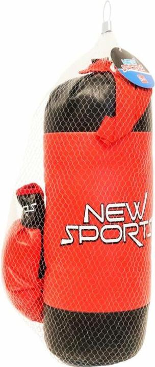 Image du produit New Sports Sac de frappe + gants de boxe (14 cm, 1.02 kg)