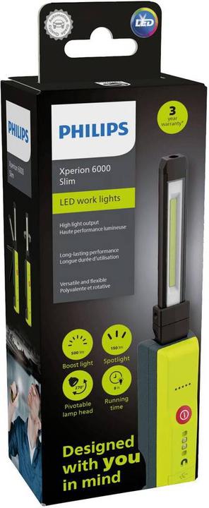 Actual product image Philips Xperion 6000 Slim (500 lm)