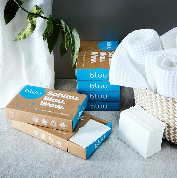 Actual product image bluu Universal washing strips (60 Washing cycles, Sheets)