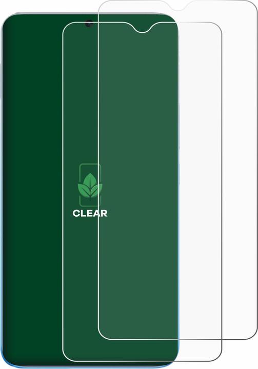 Produktbild ScreenLeaf Schutzfolie nachhaltiger Displayschutz Display Schutz Folie Klar Transparent (2 Stück, Infinix Hot 12 Play)