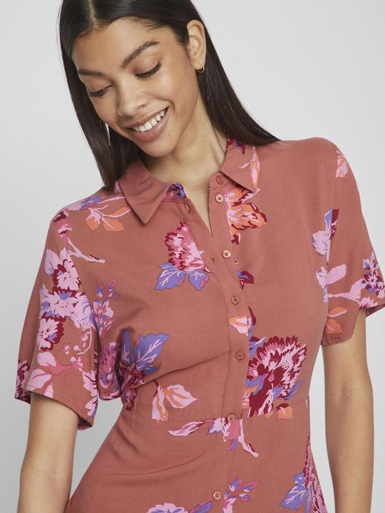 Actual product image Vila Short Sleeved Blouse Dress (38)